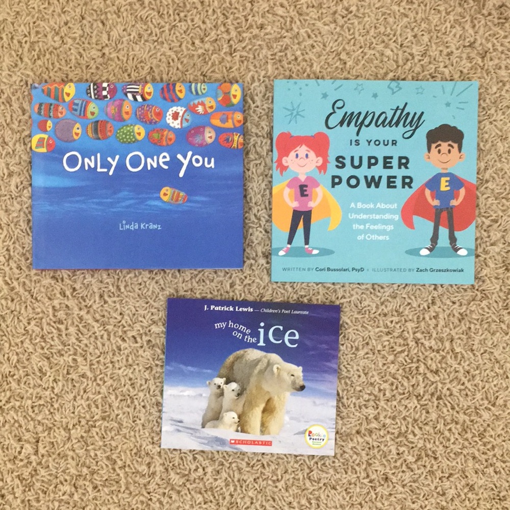 Empathy Is Your Super Power, Only One You, and My Home on the Ice Kids Book Set